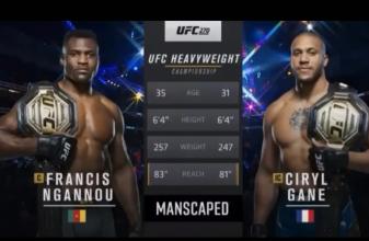 UFC 270: NGANNOU VS GANE